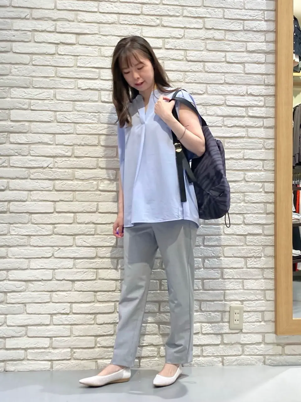 ONWARD CROSSET SELECT 檀 コーディネート画像