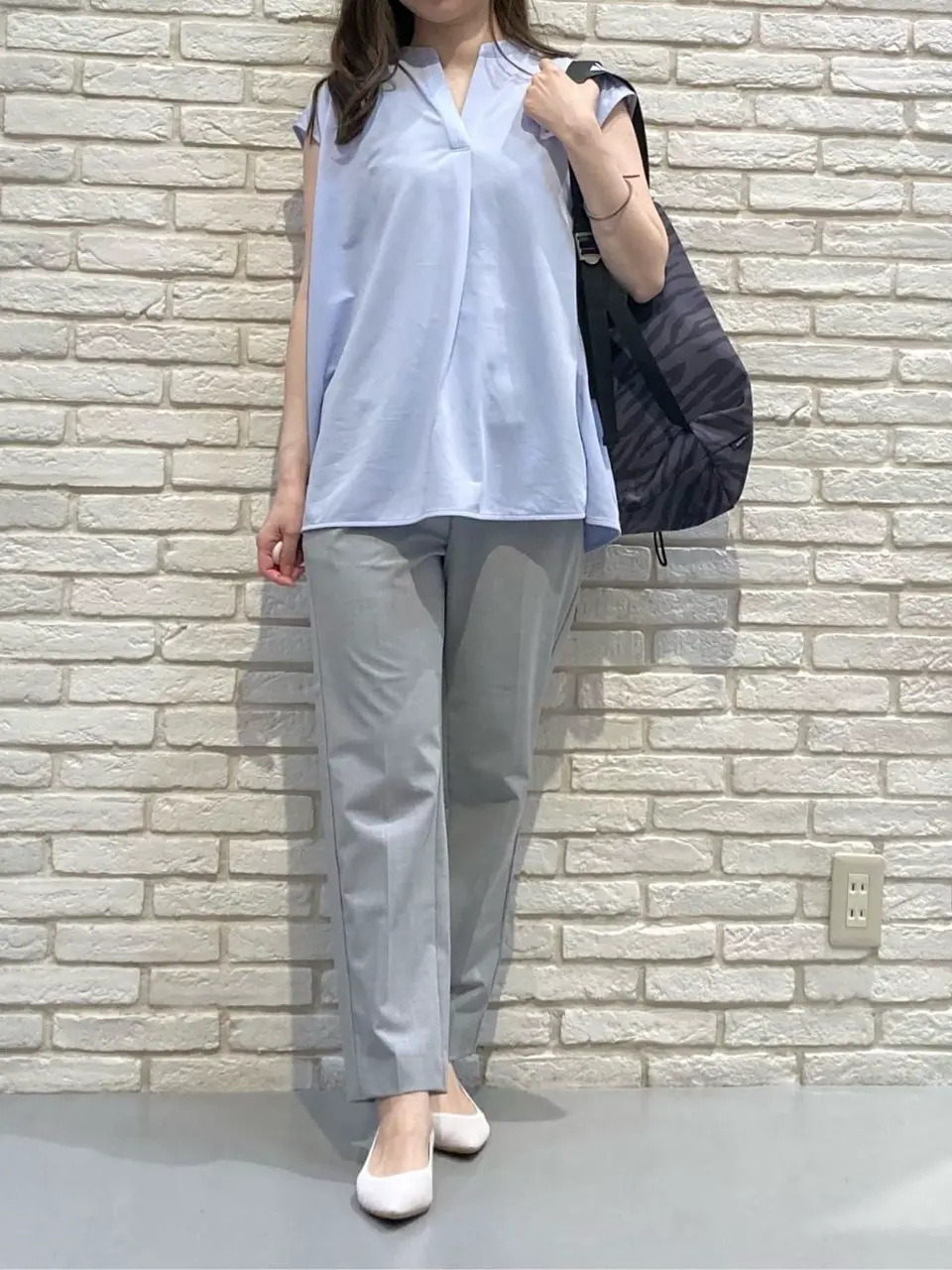 ONWARD CROSSET SELECT 檀 コーディネート画像