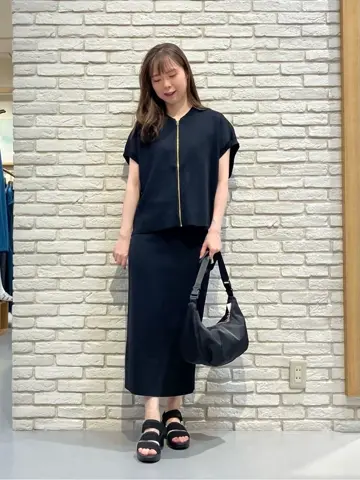 ONWARD CROSSET SELECT 檀 コーディネート画像