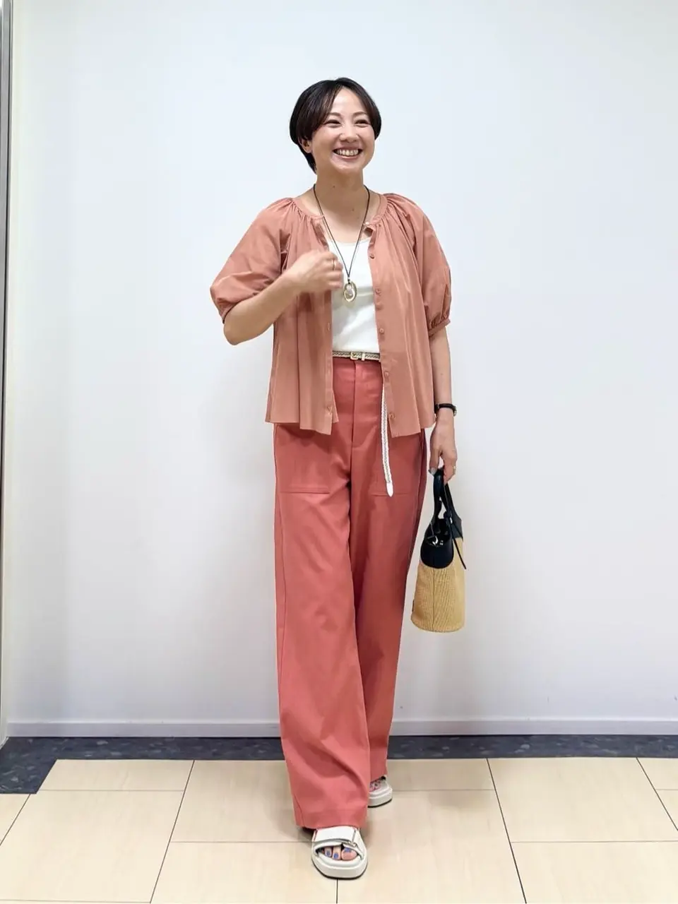 ONWARD CROSSET SELECT 藤川 コーディネート画像