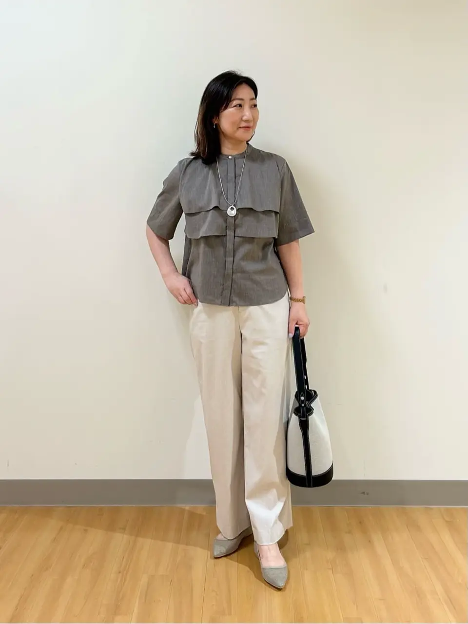 ONWARD CROSSET SELECT TAKI コーディネート画像