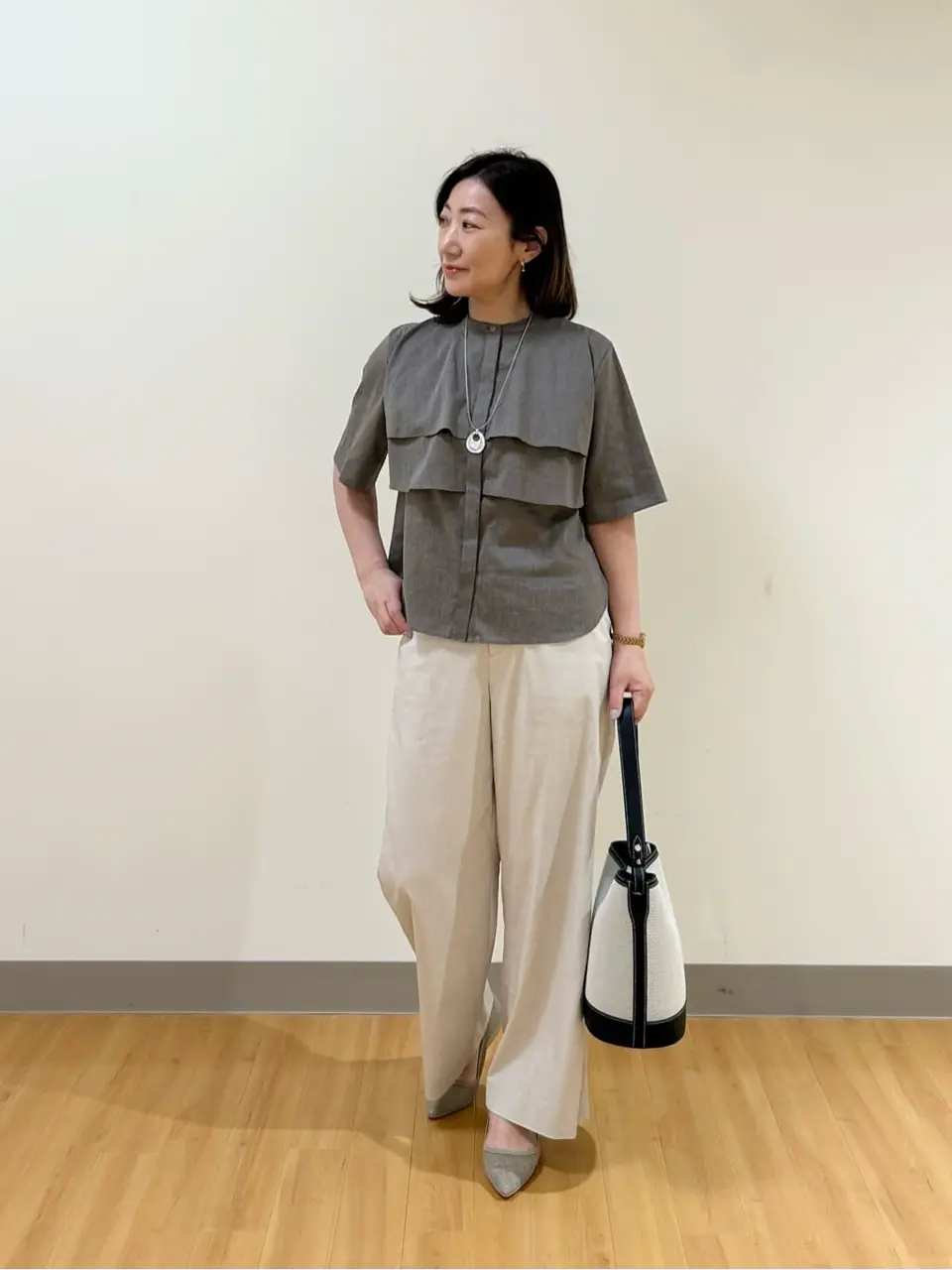 ONWARD CROSSET SELECT TAKI コーディネート画像