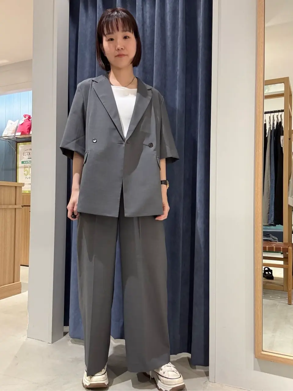 ONWARD CROSSET SELECT スタッフ コーディネート画像