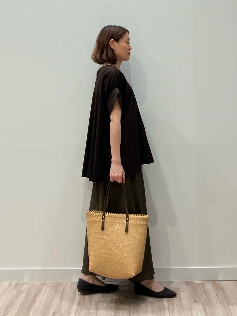 ONWARD CROSSET SELECT 林 コーディネート画像