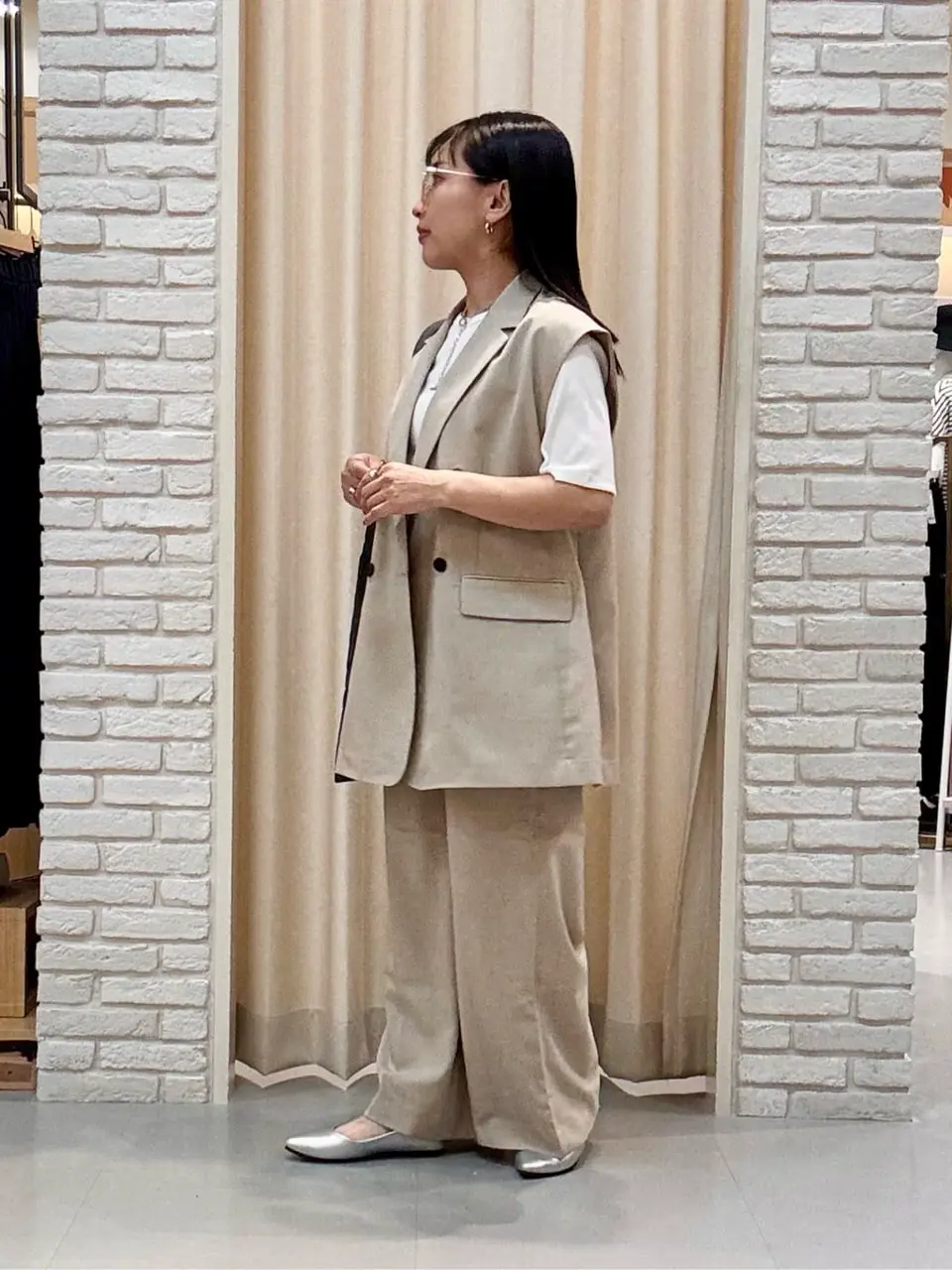 ONWARD CROSSET SELECT 服部 コーディネート画像