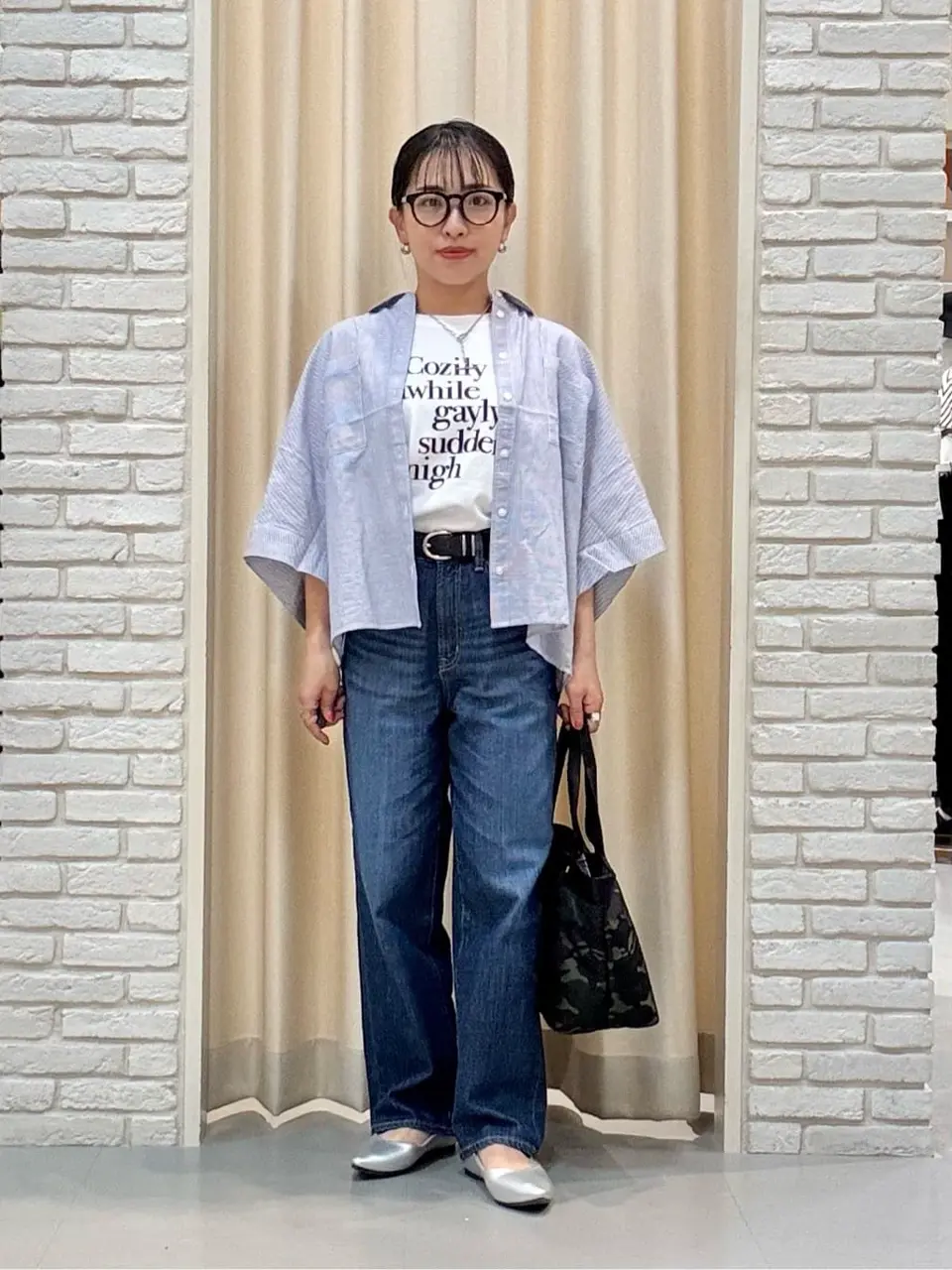 ONWARD CROSSET SELECT 服部 コーディネート画像