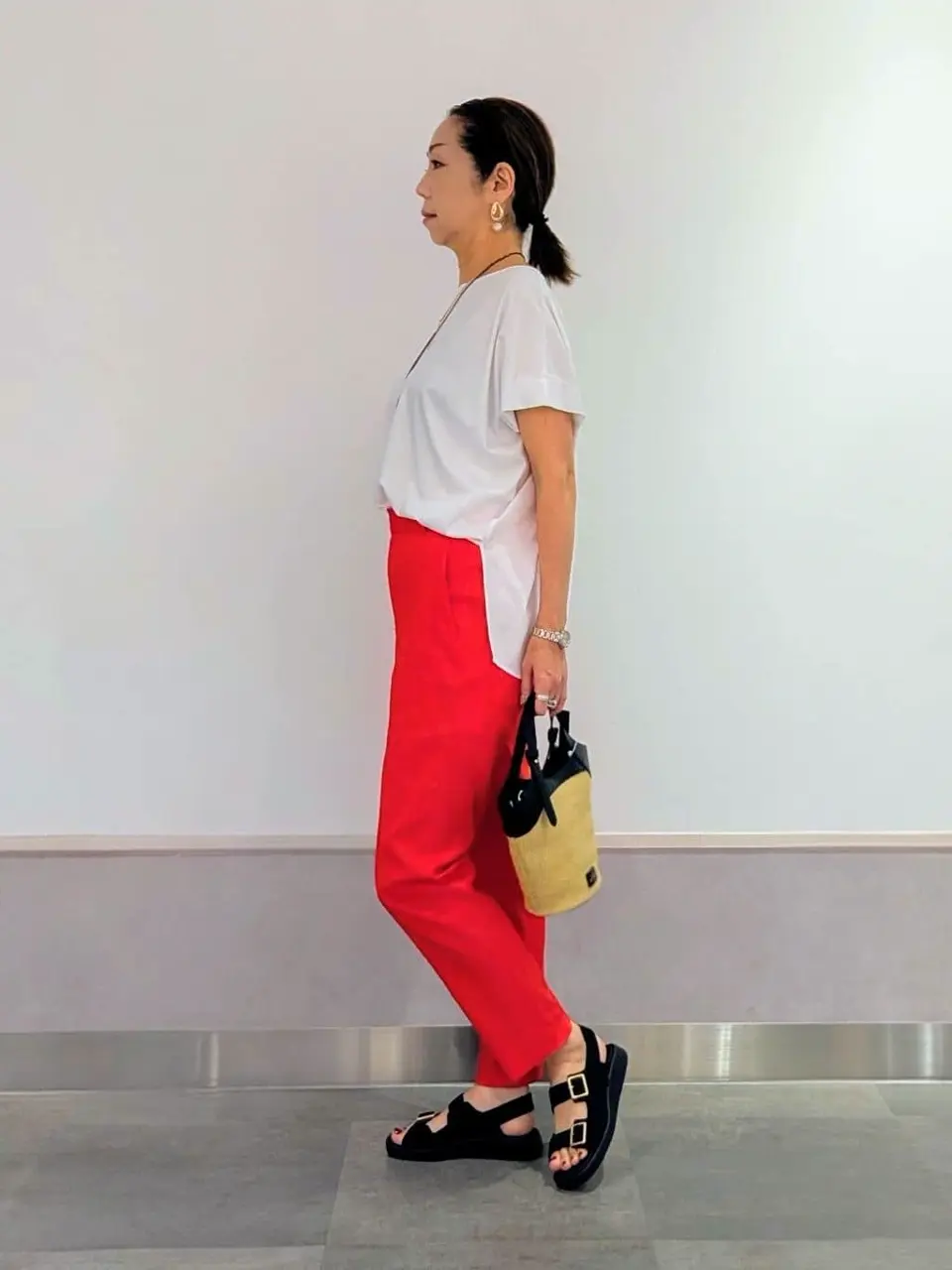 ONWARD CROSSET SELECT niwa コーディネート画像