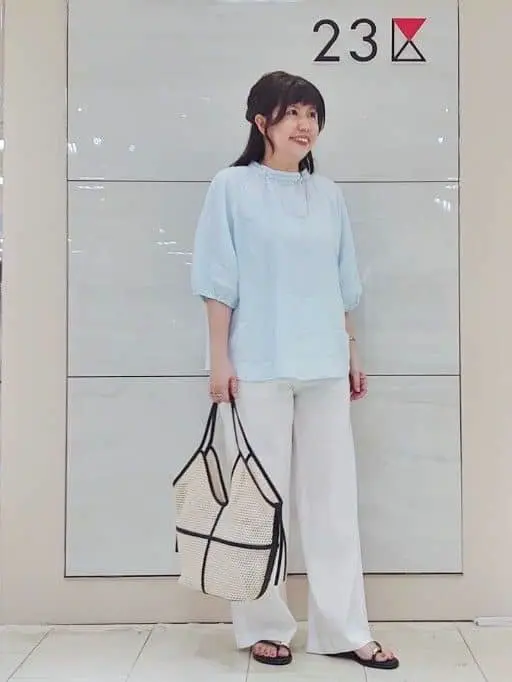 ONWARD CROSSET SELECT 森 コーディネート画像