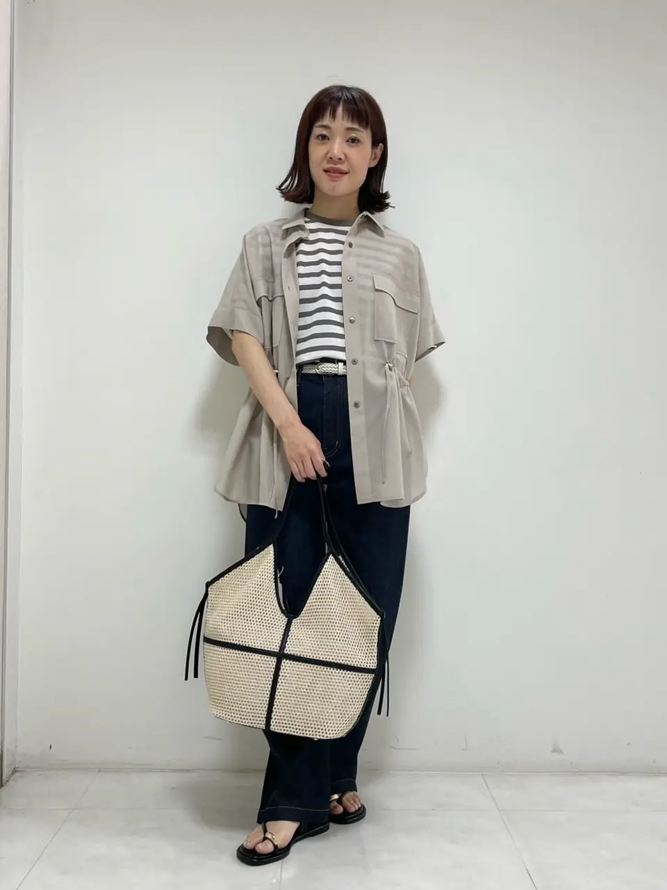 ONWARD CROSSET SELECT 岡田 コーディネート画像