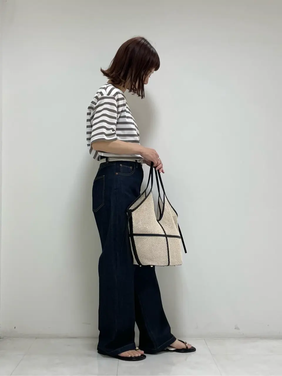 ONWARD CROSSET SELECT 岡田 コーディネート画像