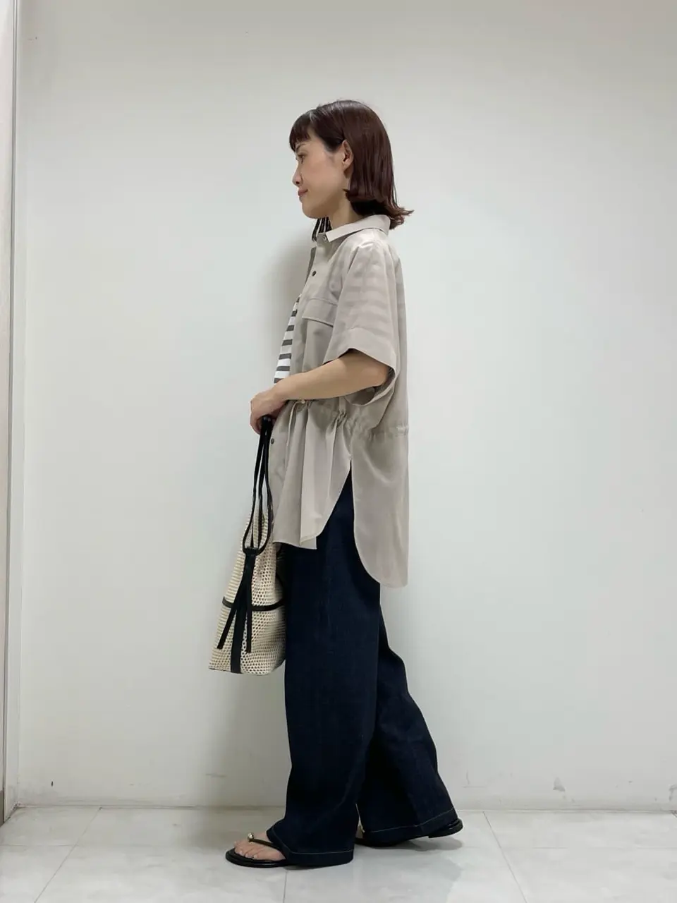 ONWARD CROSSET SELECT 岡田 コーディネート画像