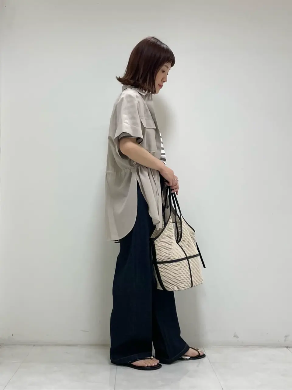 ONWARD CROSSET SELECT 岡田 コーディネート画像