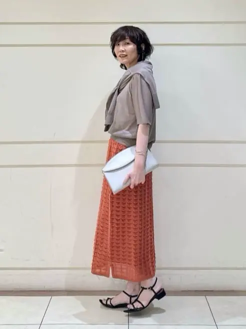 ONWARD CROSSET SELECT maruri コーディネート画像