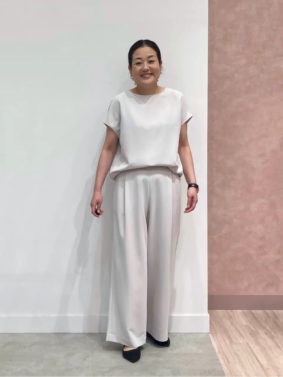 ONWARD CROSSET SELECT 野村 コーディネート画像