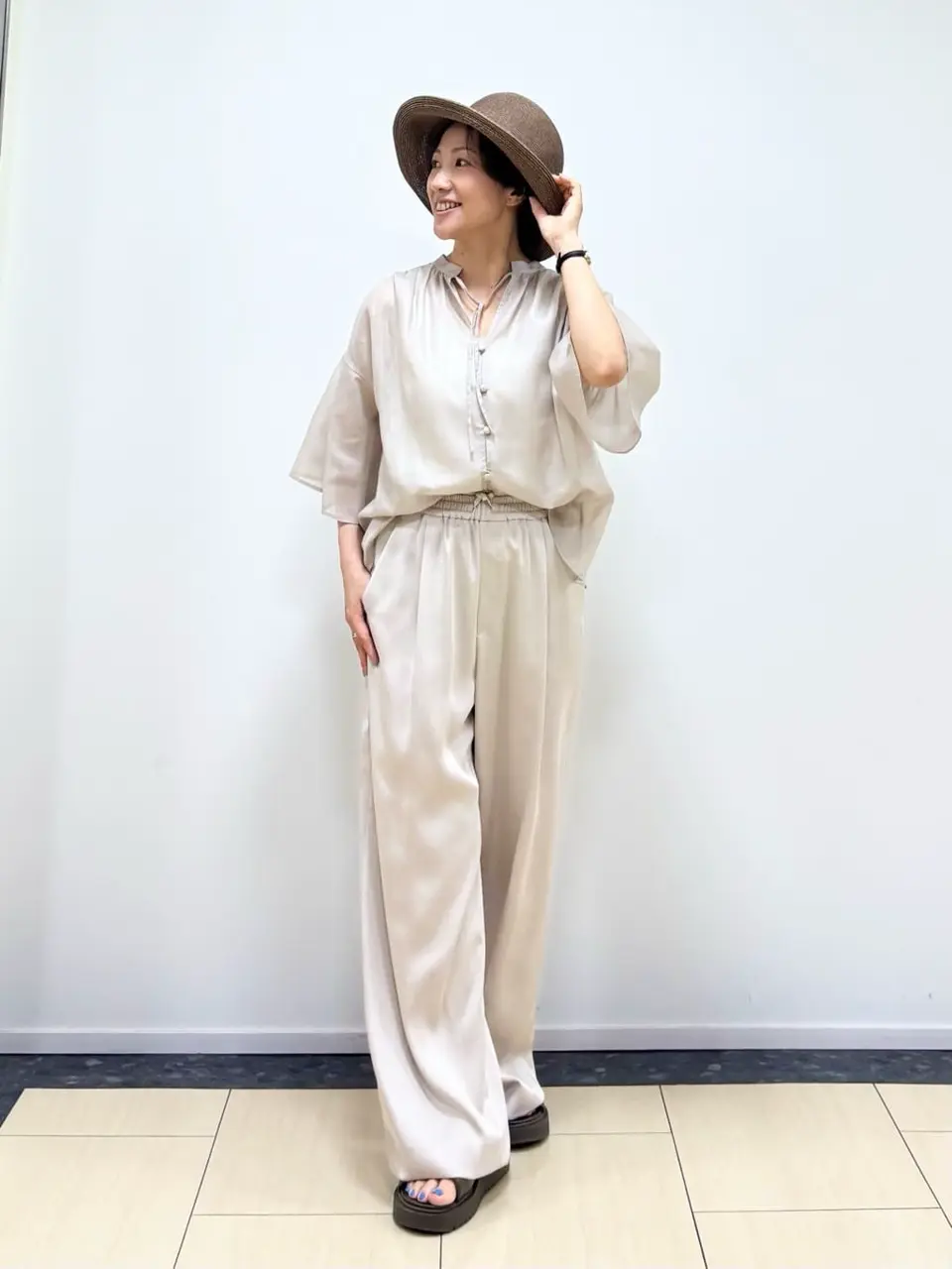 ONWARD CROSSET SELECT 藤川 コーディネート画像