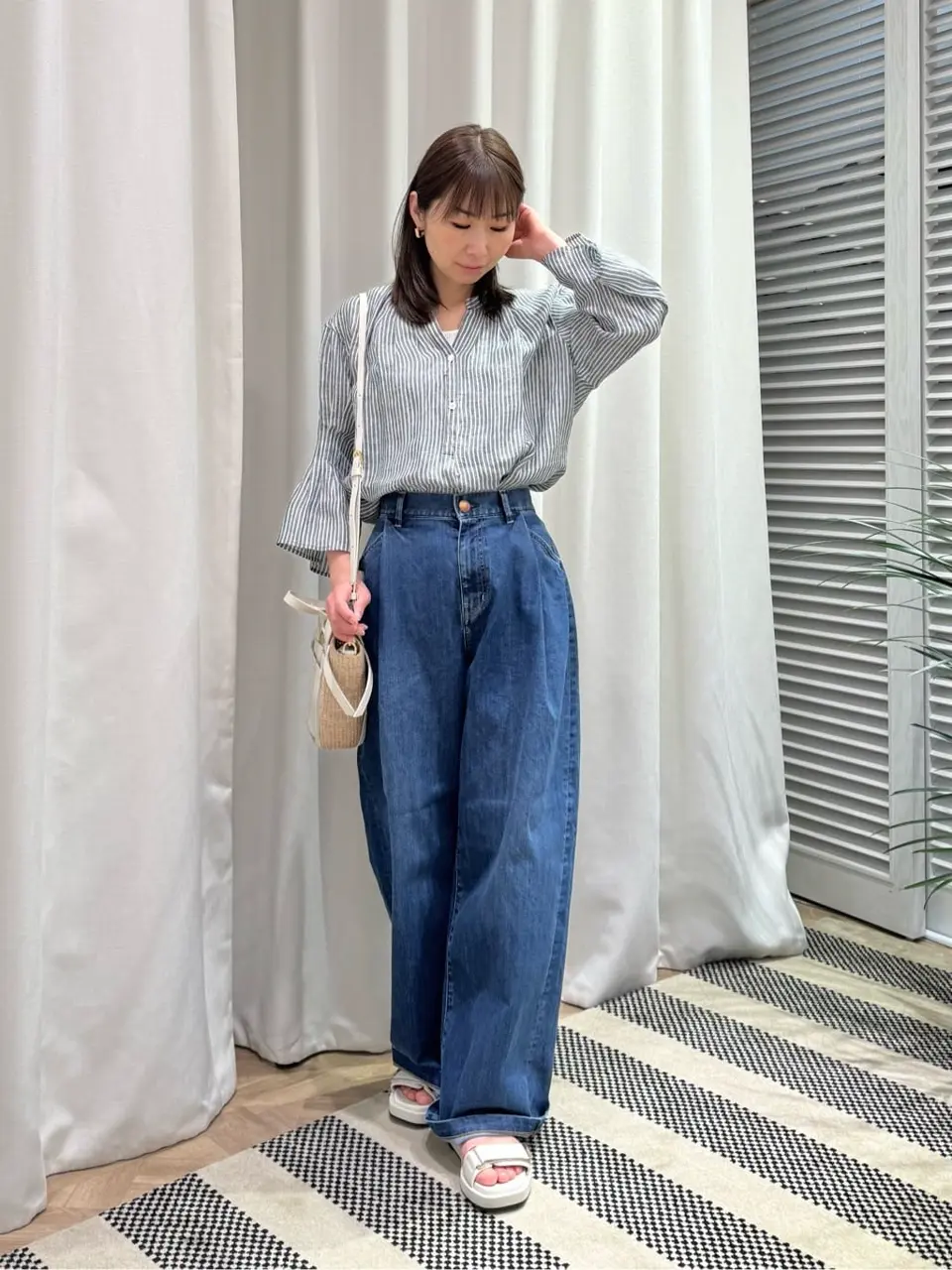 ONWARD CROSSET SELECT KURIYAMA コーディネート画像