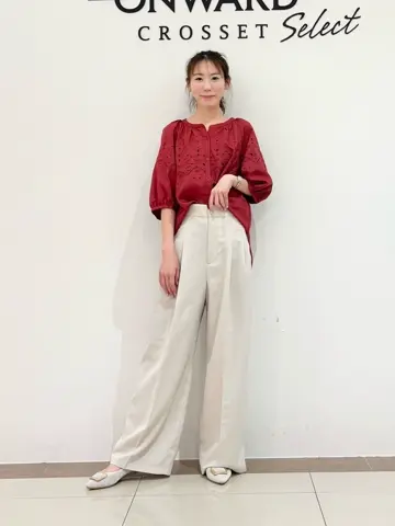 ONWARD CROSSET SELECT スタッフ コーディネート画像