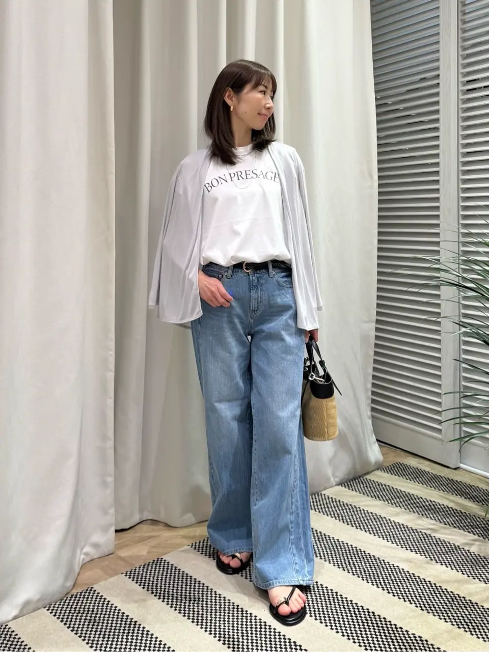 ONWARD CROSSET SELECT KURIYAMA コーディネート画像