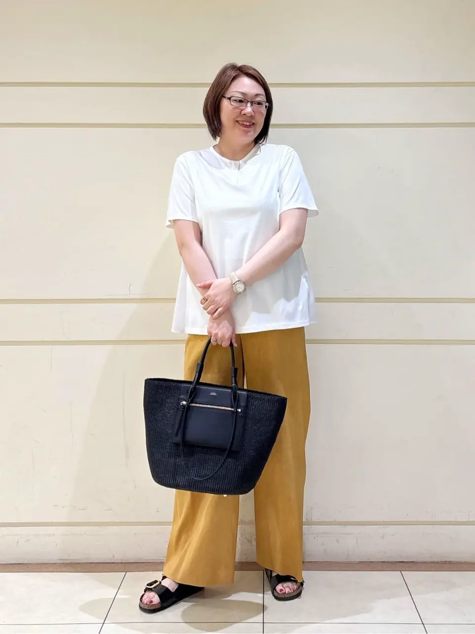 ONWARD CROSSET SELECT 山崎 コーディネート画像