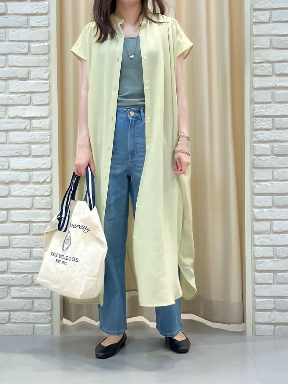 ONWARD CROSSET SELECT 檀 コーディネート画像