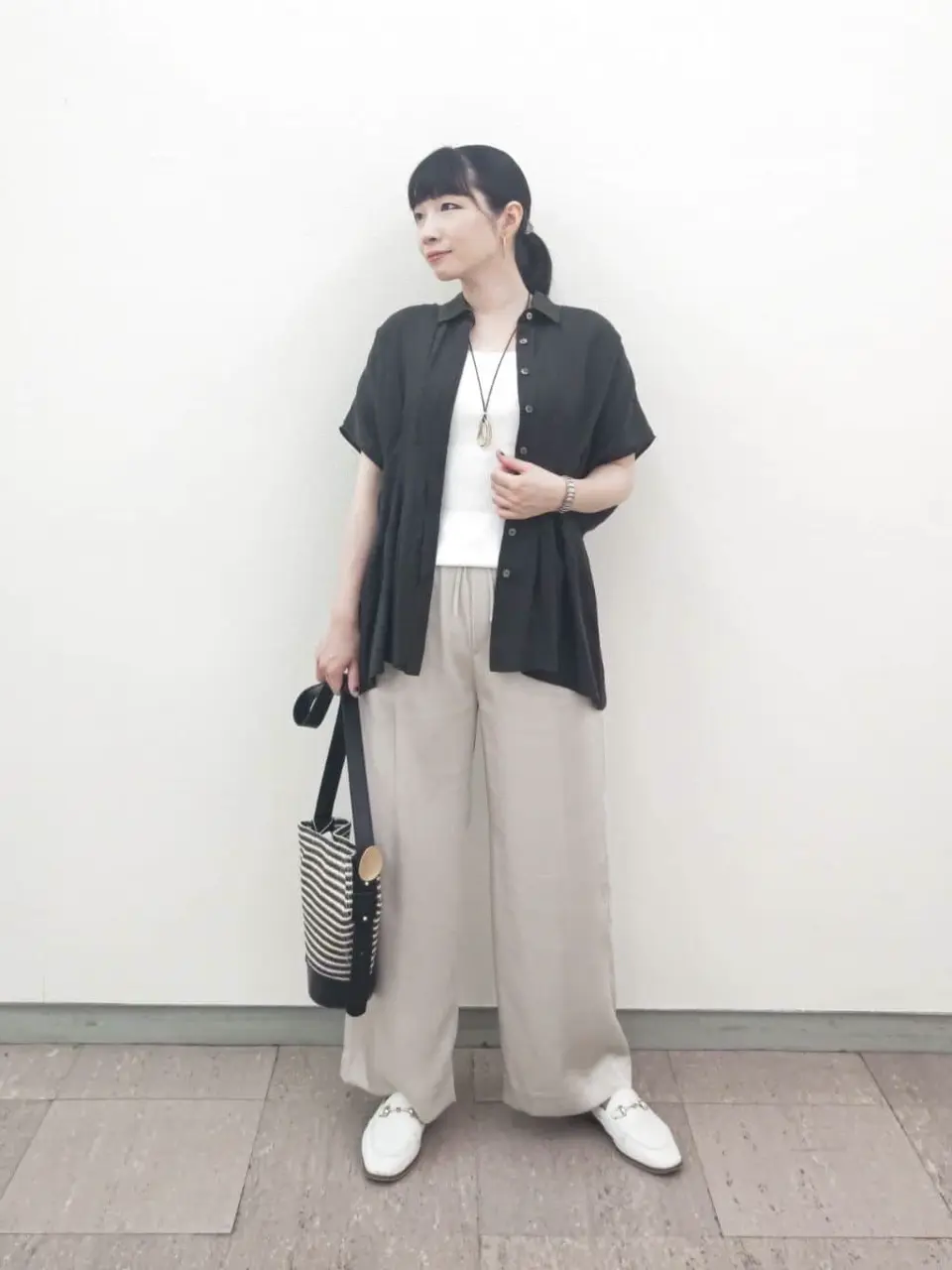 ONWARD CROSSET SELECT 福田 コーディネート画像