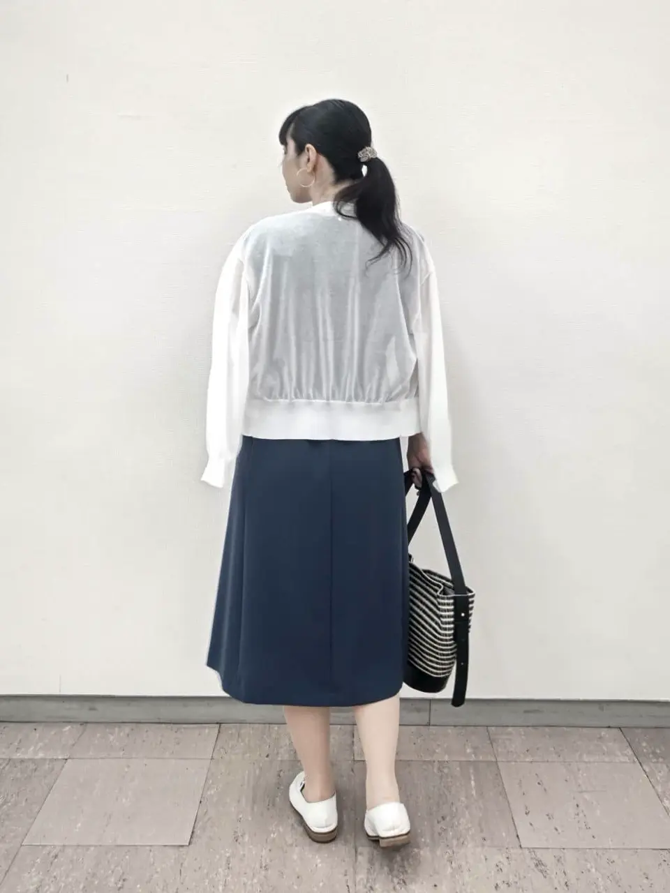 ONWARD CROSSET SELECT 福田 コーディネート画像