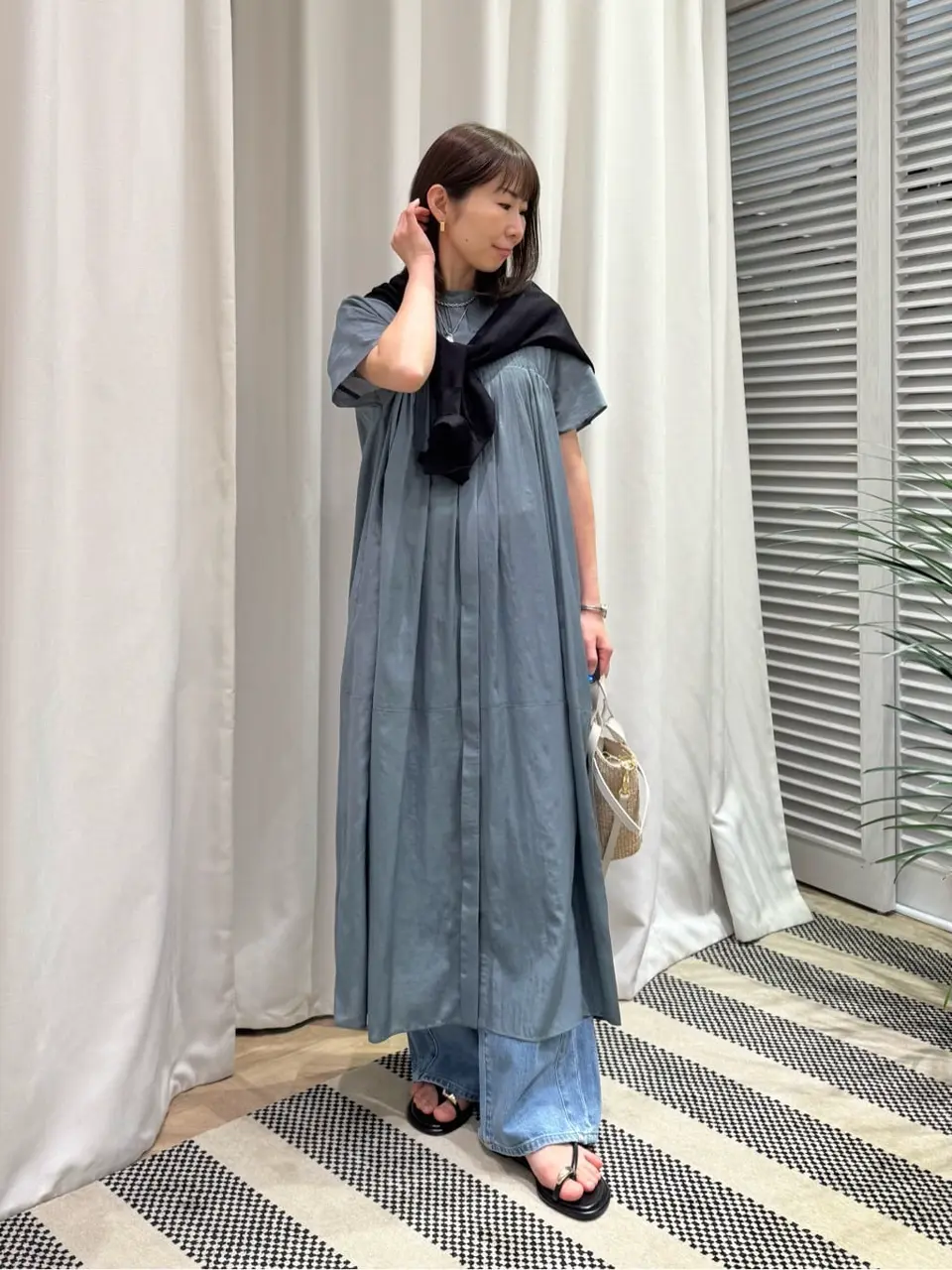 ONWARD CROSSET SELECT KURIYAMA コーディネート画像