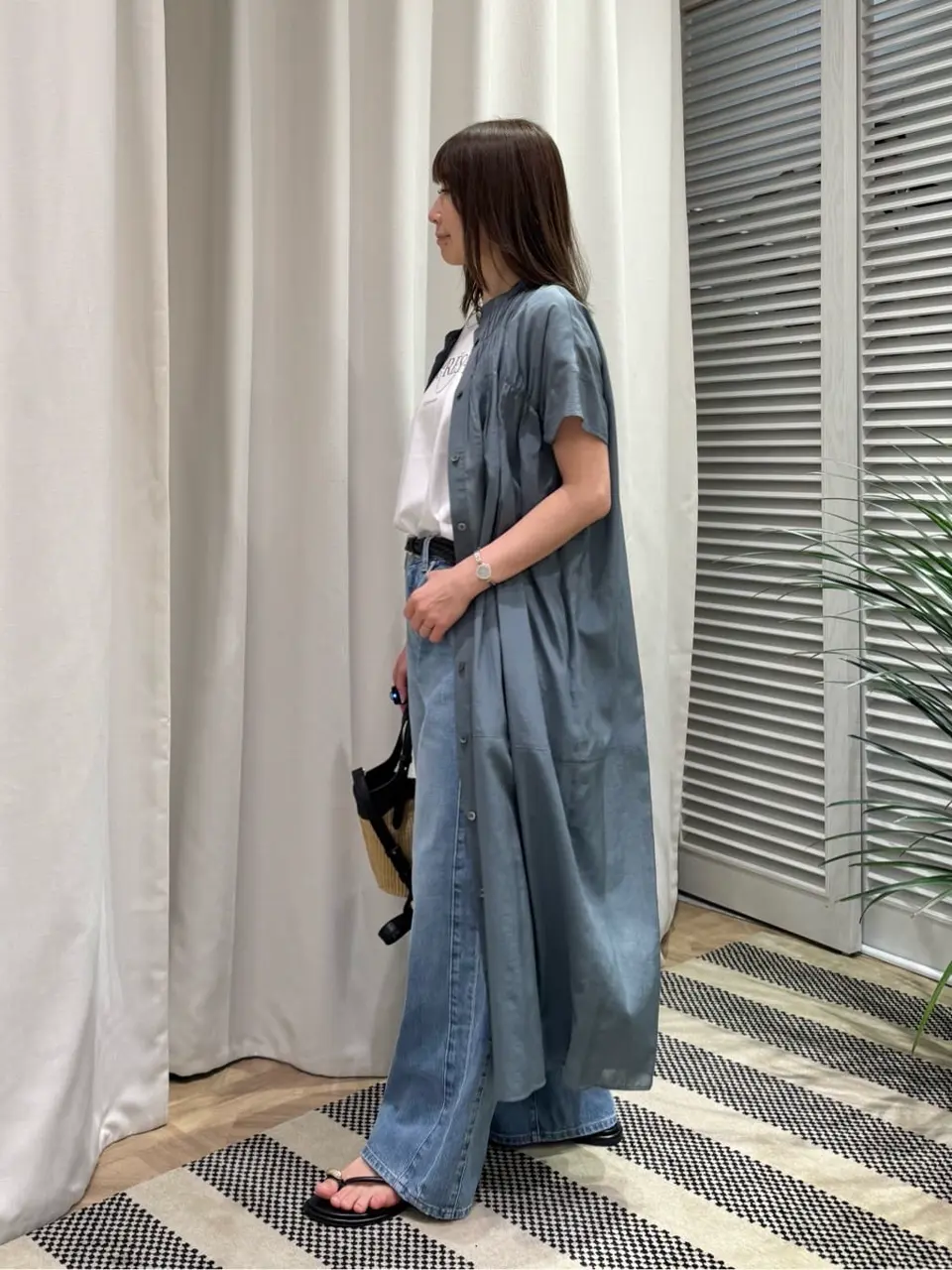 ONWARD CROSSET SELECT KURIYAMA コーディネート画像