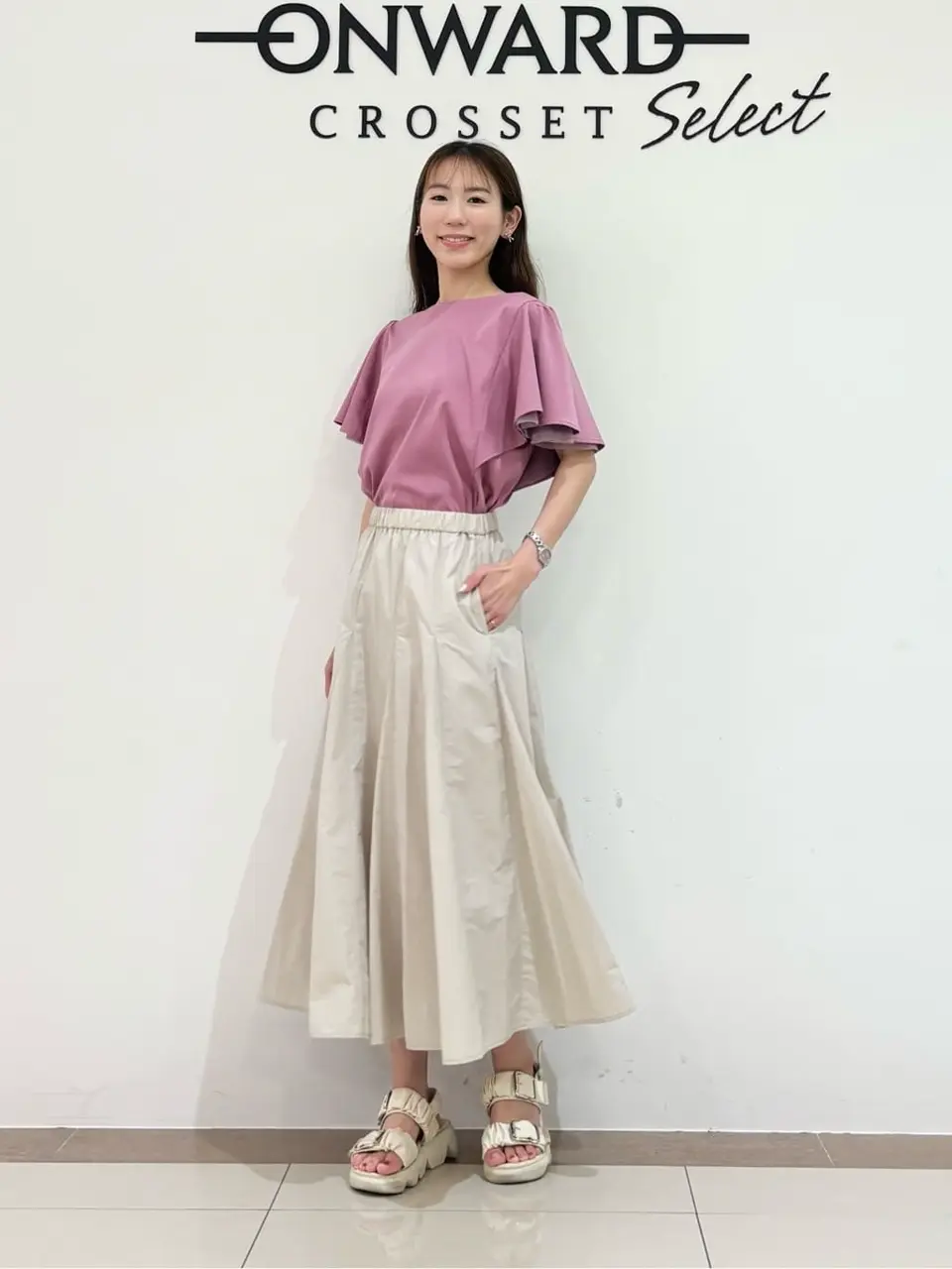 ONWARD CROSSET SELECT スタッフ コーディネート画像