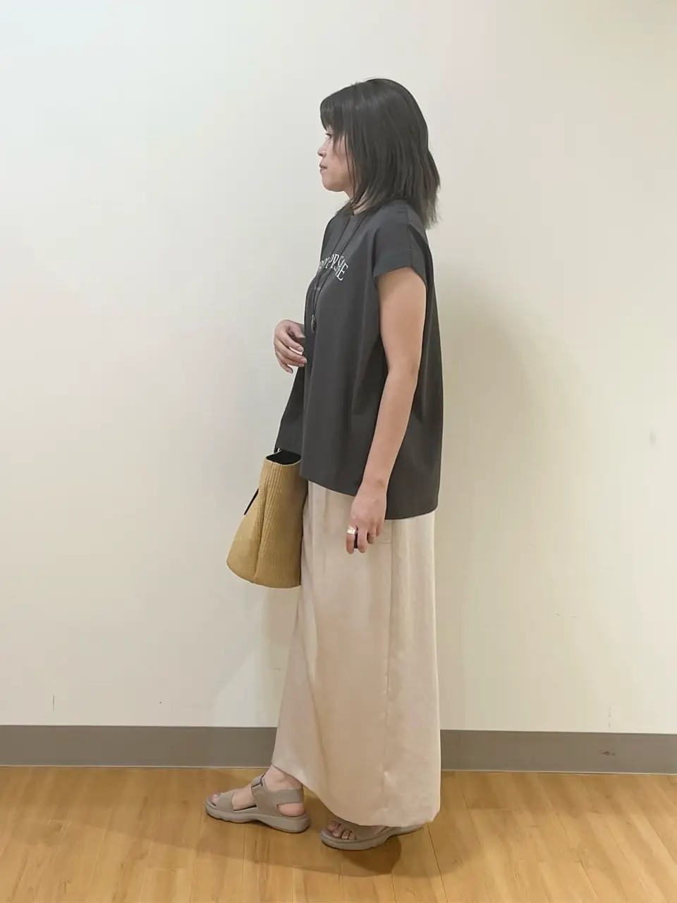 ONWARD CROSSET SELECT TAMAGAWA コーディネート画像