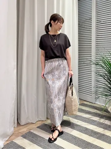 ONWARD CROSSET SELECT KURIYAMA コーディネート画像