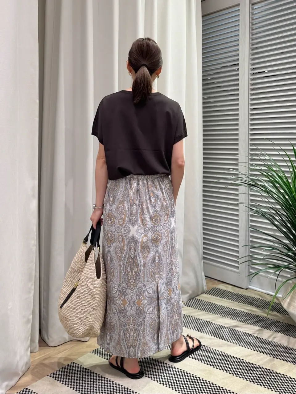 ONWARD CROSSET SELECT KURIYAMA コーディネート画像