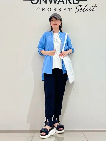 ONWARD CROSSET SELECT スタッフ コーディネート画像