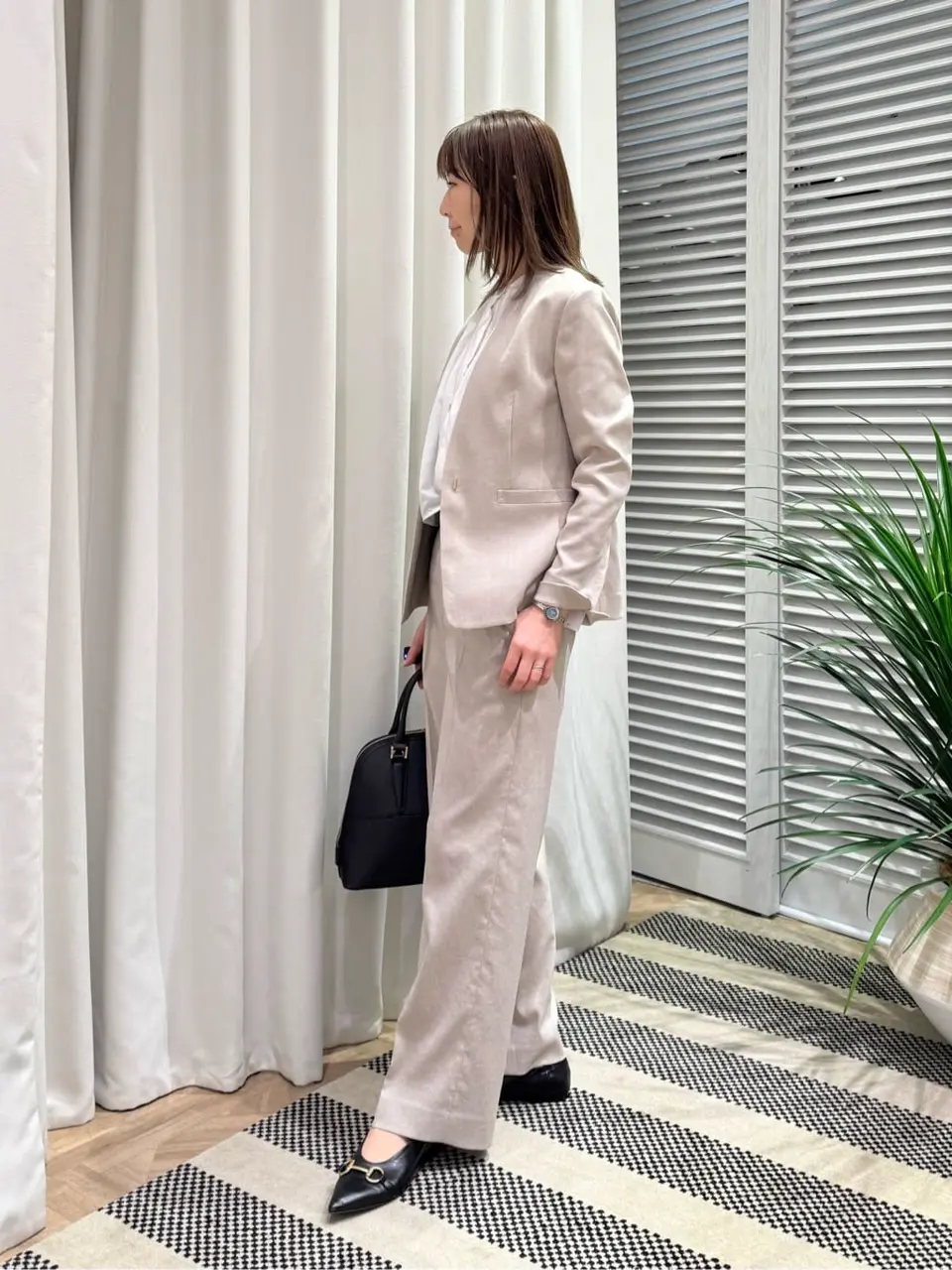 ONWARD CROSSET SELECT KURIYAMA コーディネート画像