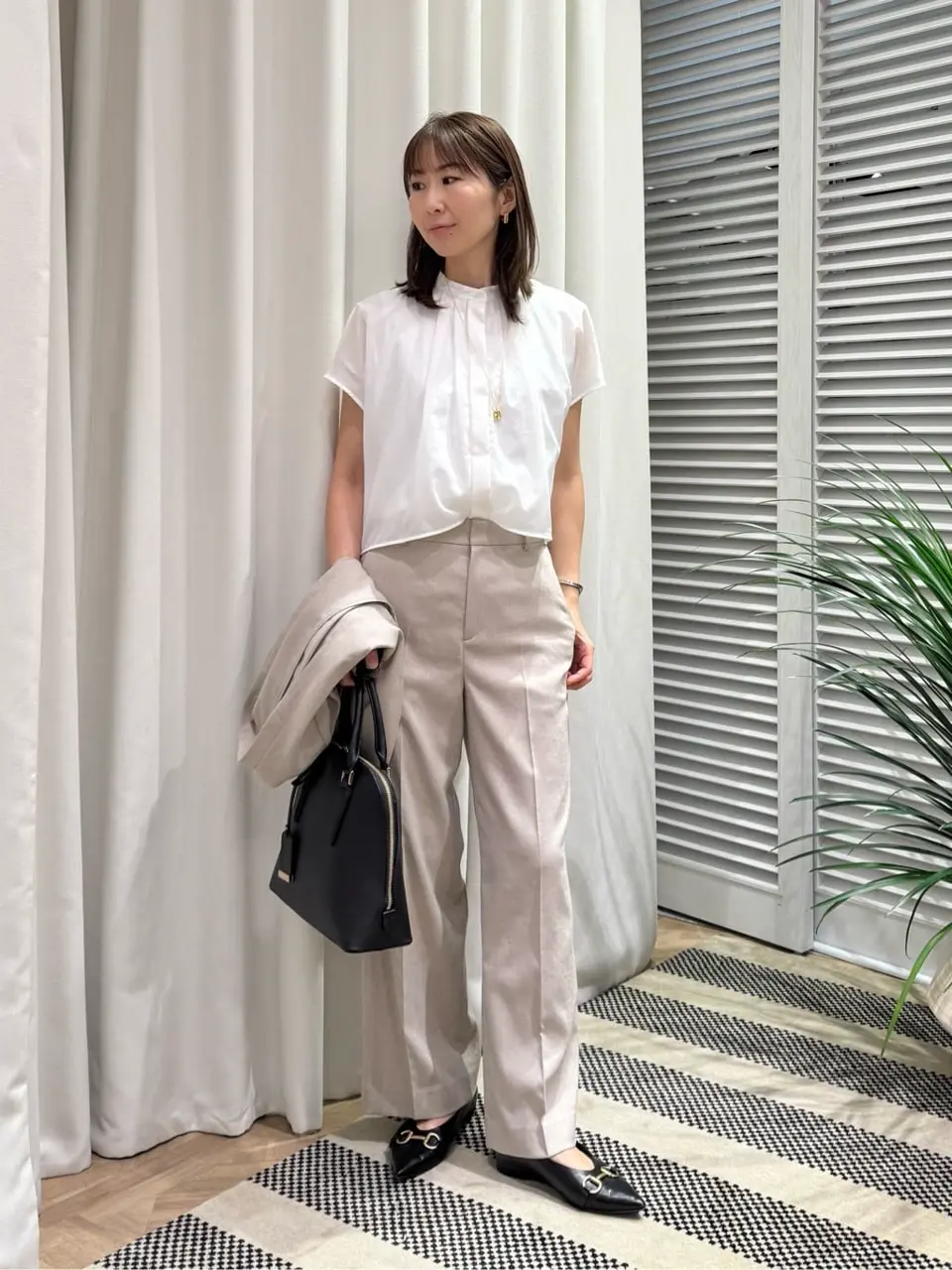 ONWARD CROSSET SELECT KURIYAMA コーディネート画像