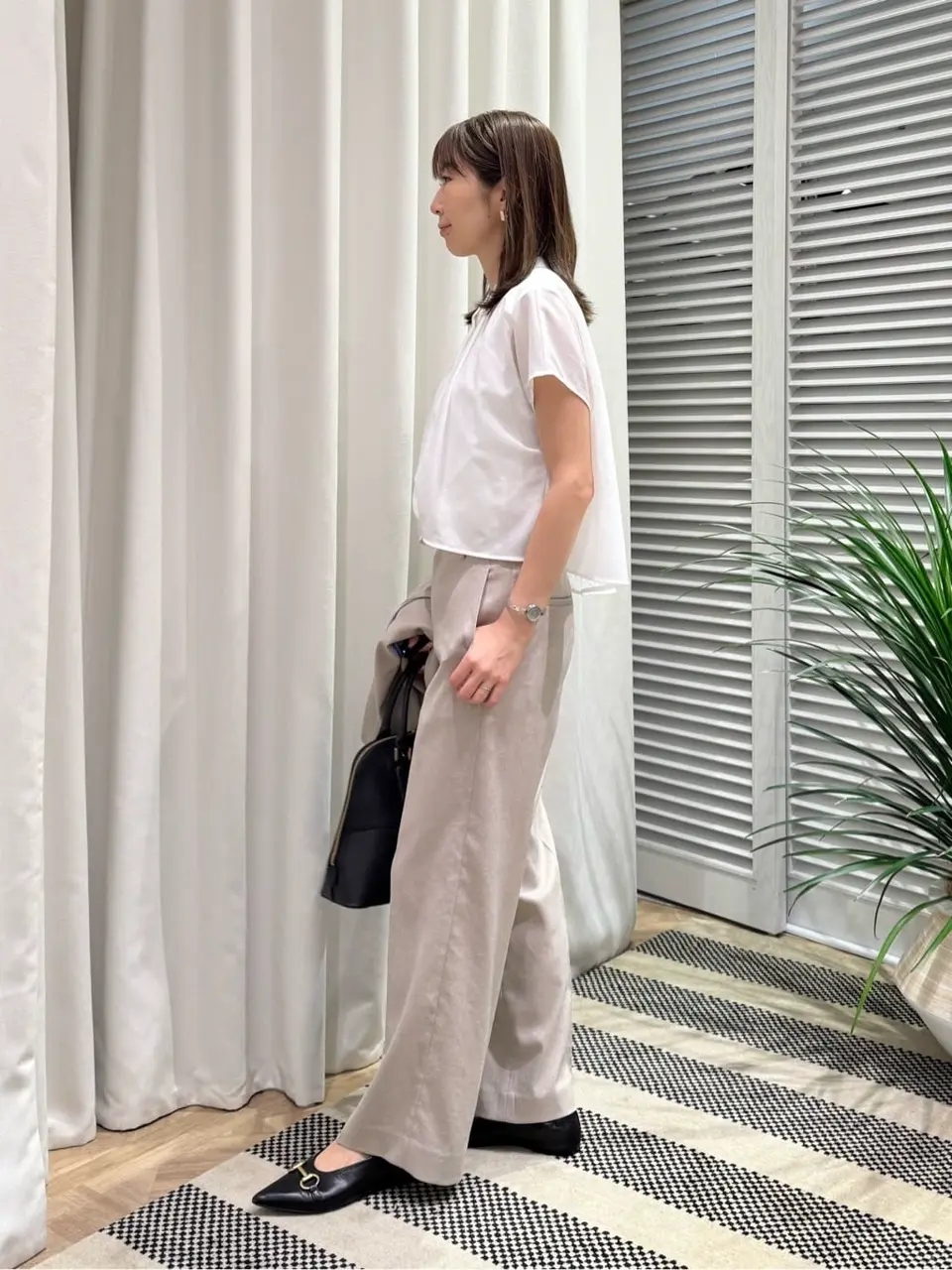 ONWARD CROSSET SELECT KURIYAMA コーディネート画像