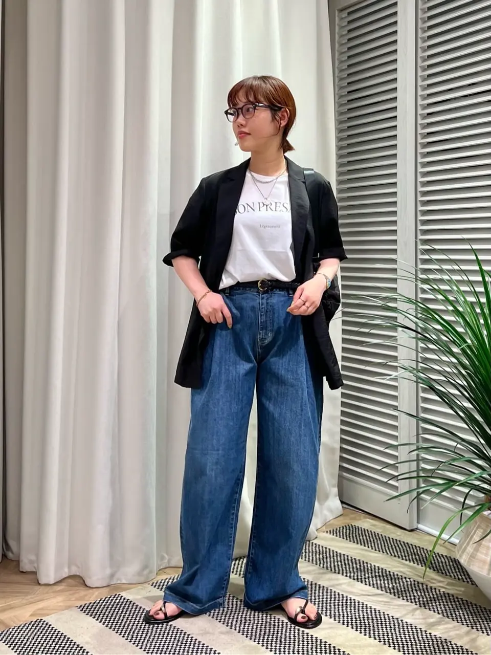 ONWARD CROSSET SELECT 伊藤 コーディネート画像