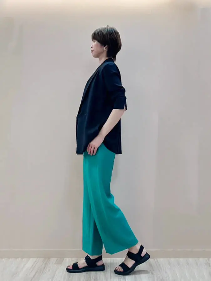 ONWARD CROSSET SELECT umi コーディネート画像