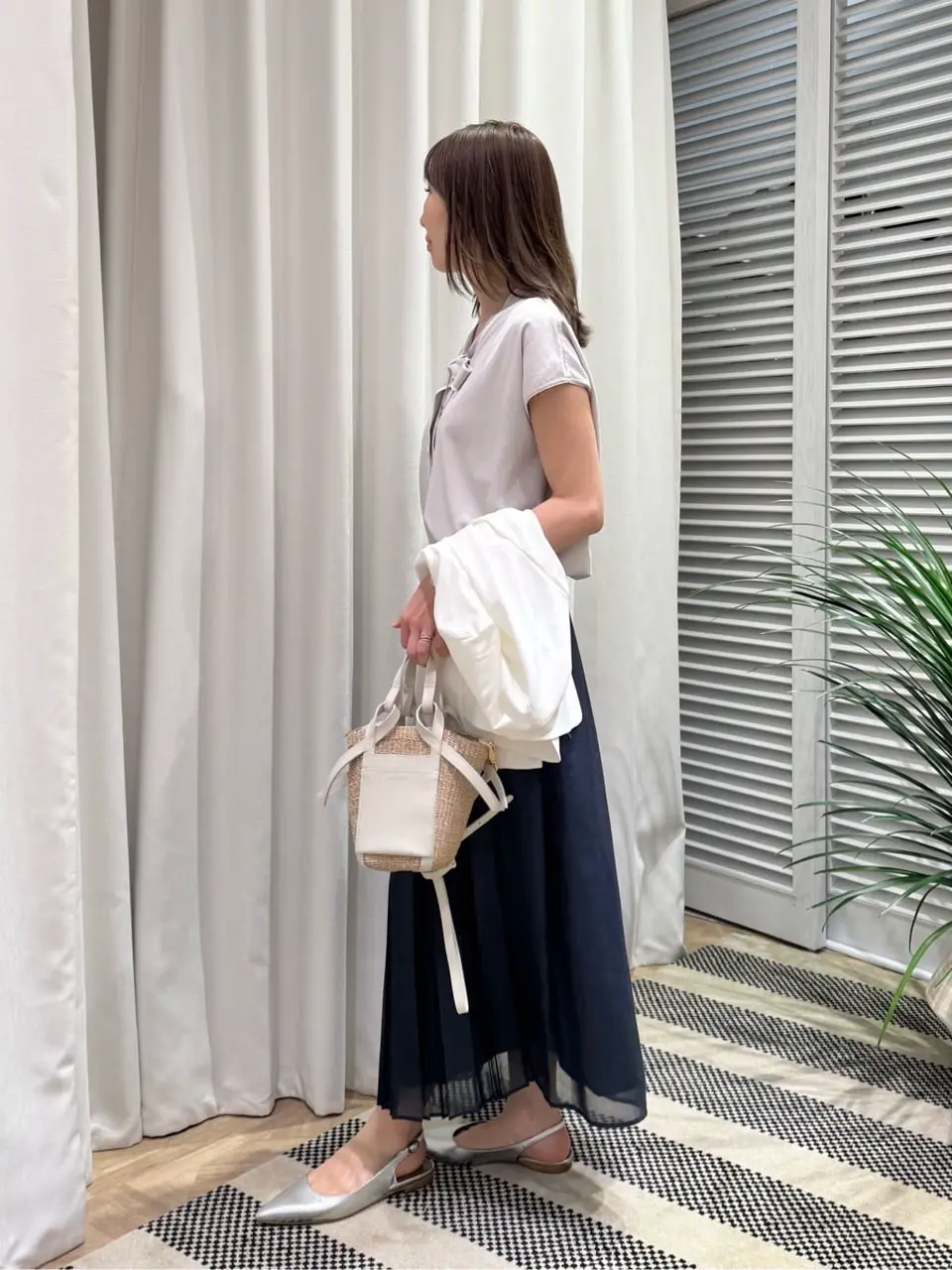 ONWARD CROSSET SELECT KURIYAMA コーディネート画像