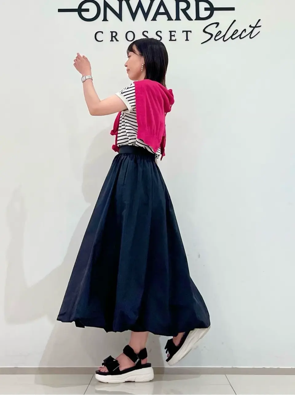 ONWARD CROSSET SELECT スタッフ コーディネート画像