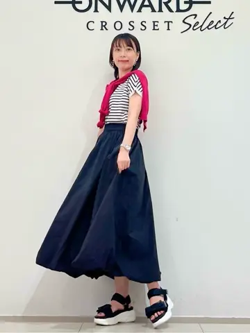 ONWARD CROSSET SELECT スタッフ コーディネート画像