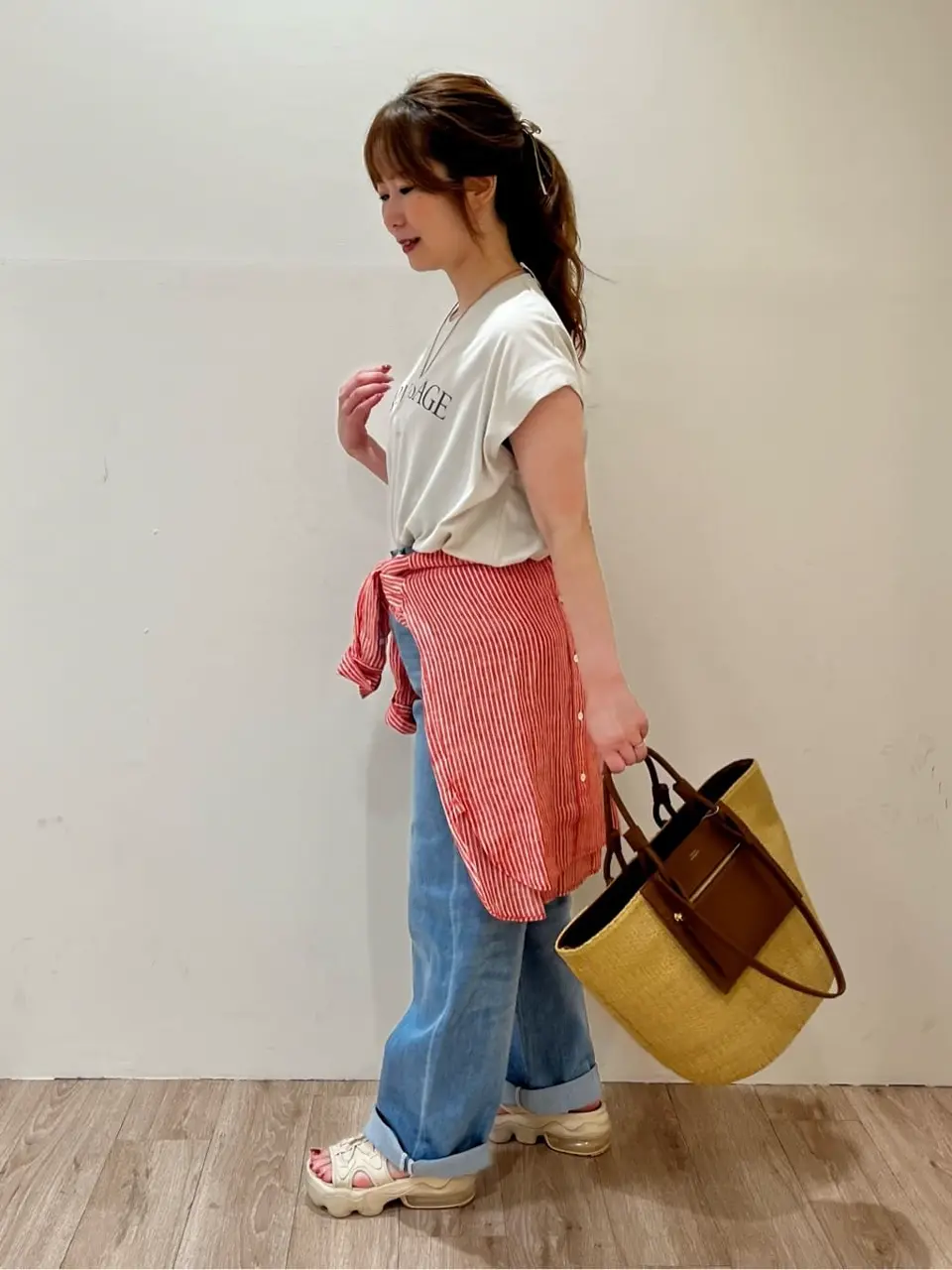 ONWARD CROSSET SELECT 森口 コーディネート画像