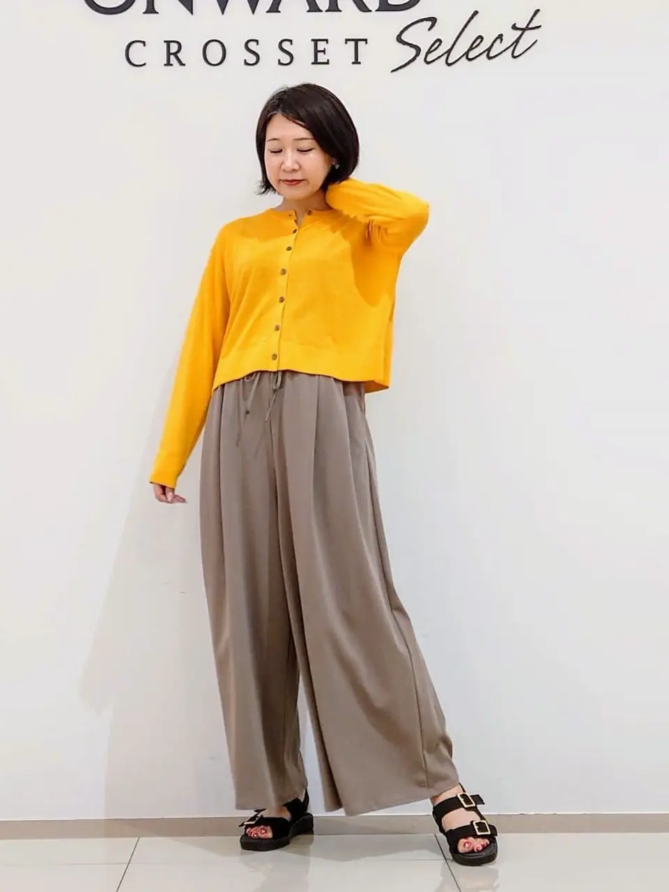 ONWARD CROSSET SELECT スタッフ コーディネート画像