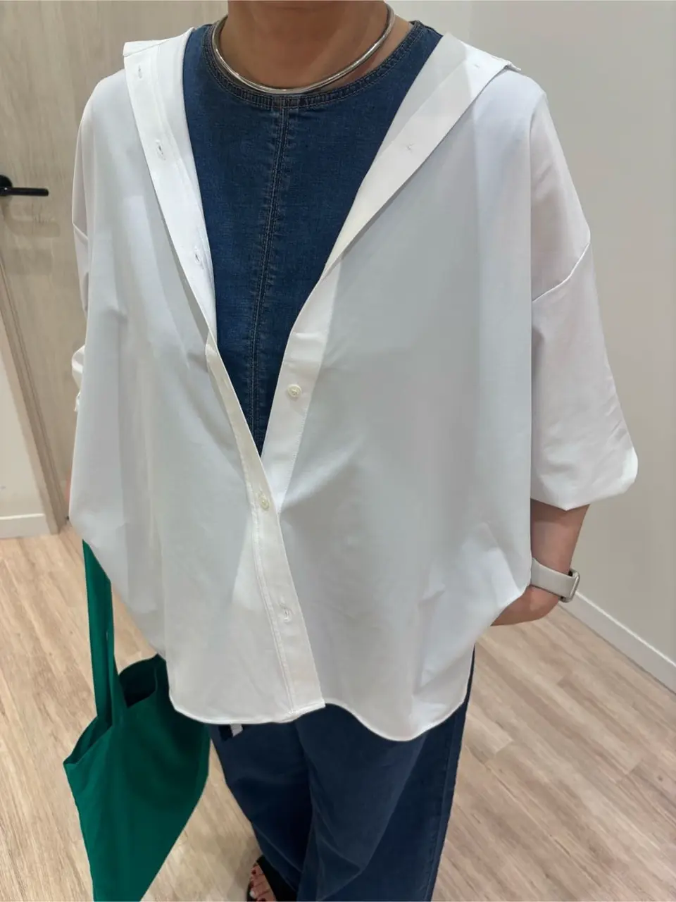 ONWARD CROSSET SELECT 長尾 コーディネート画像