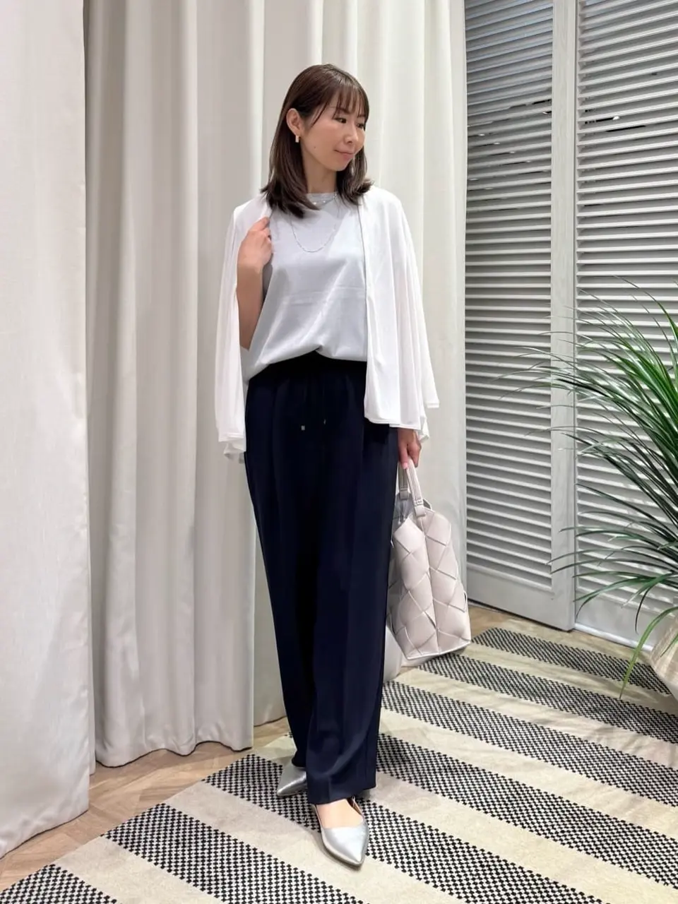 ONWARD CROSSET SELECT KURIYAMA コーディネート画像