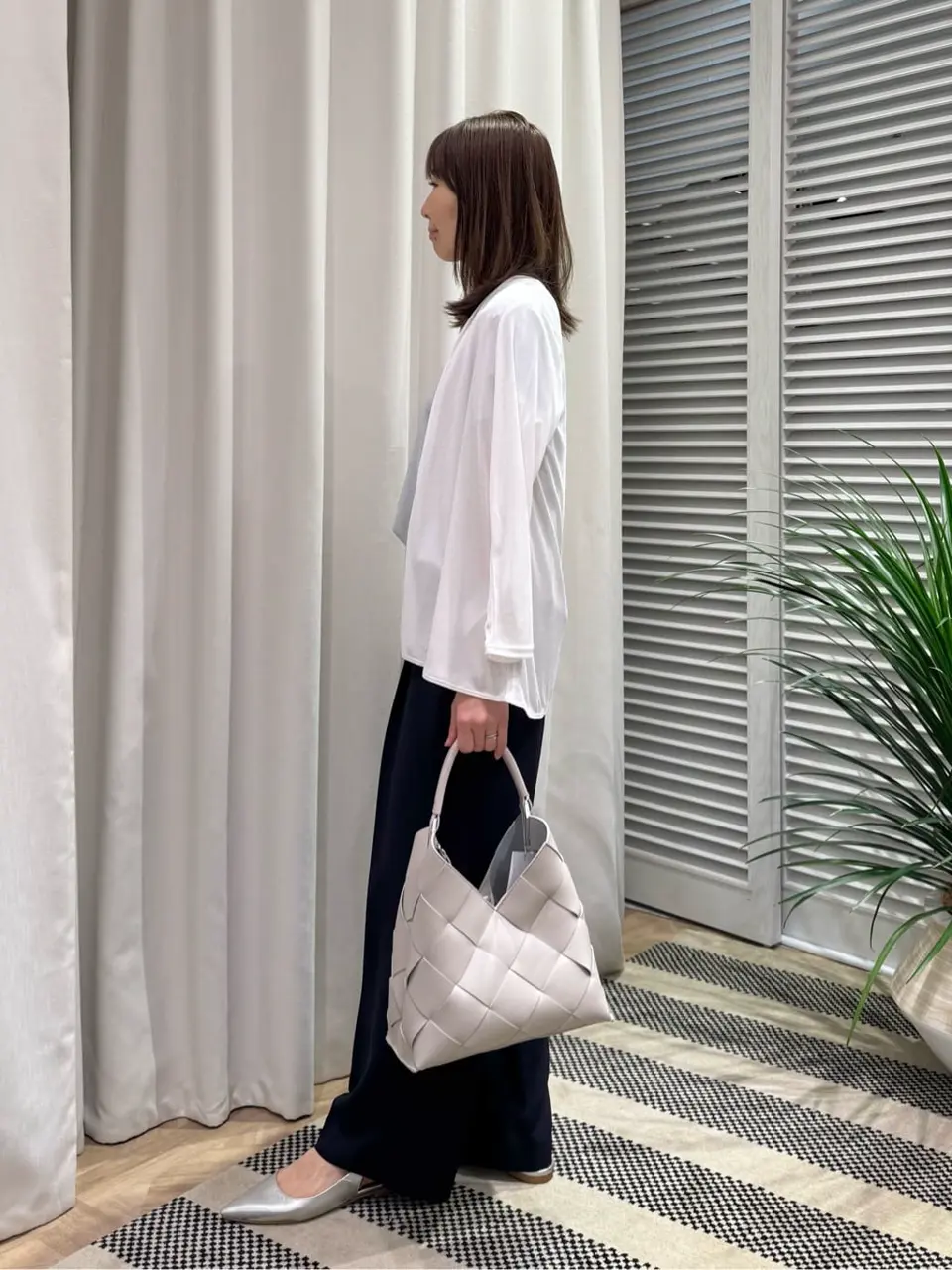 ONWARD CROSSET SELECT KURIYAMA コーディネート画像