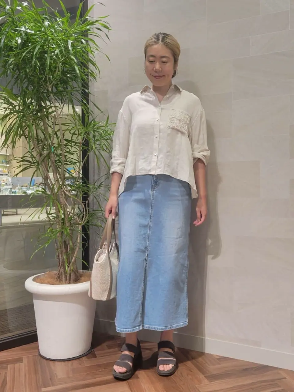 ONWARD CROSSET SELECT 西村 コーディネート画像