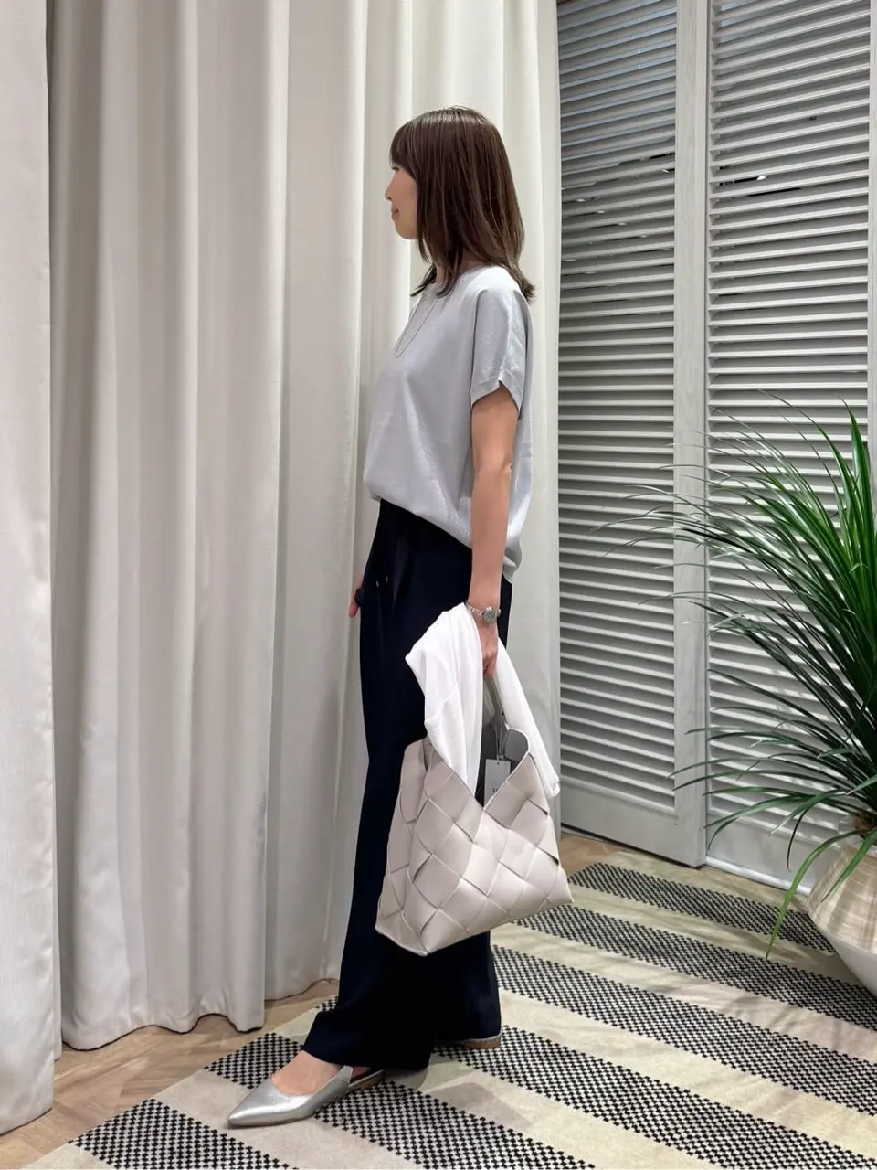 ONWARD CROSSET SELECT KURIYAMA コーディネート画像