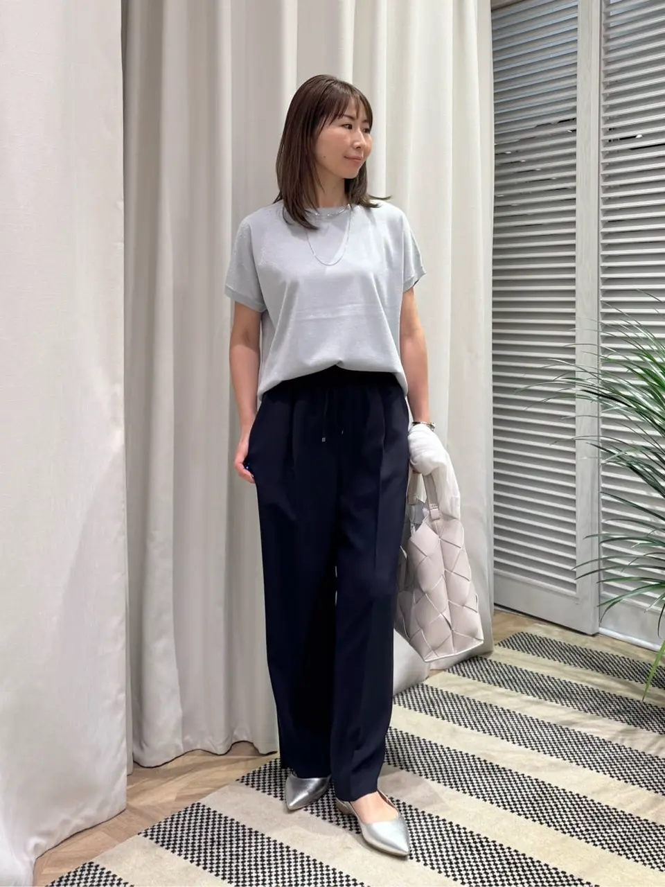 ONWARD CROSSET SELECT KURIYAMA コーディネート画像