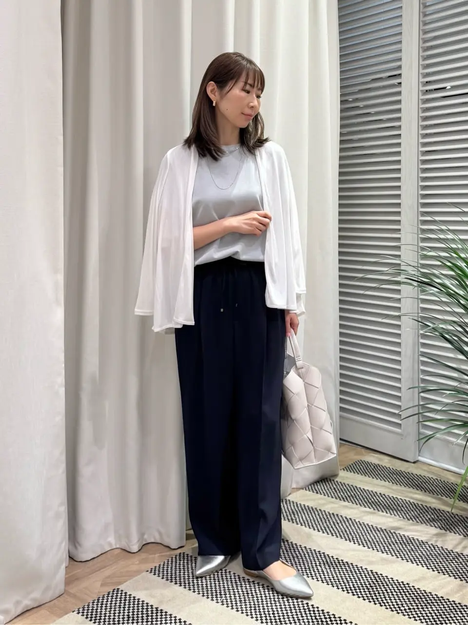 ONWARD CROSSET SELECT KURIYAMA コーディネート画像